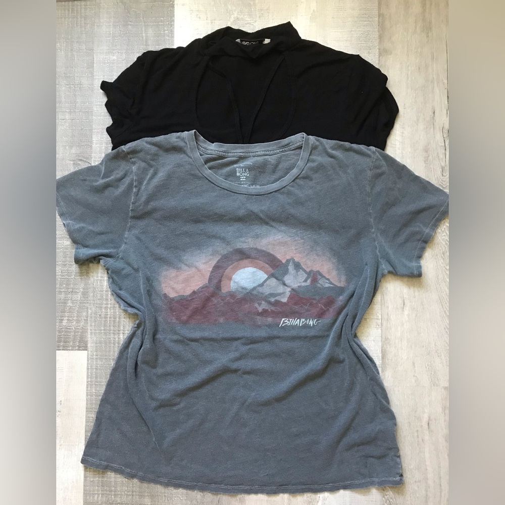 Short-Sleeve Relaxed Fit Tops Size L
